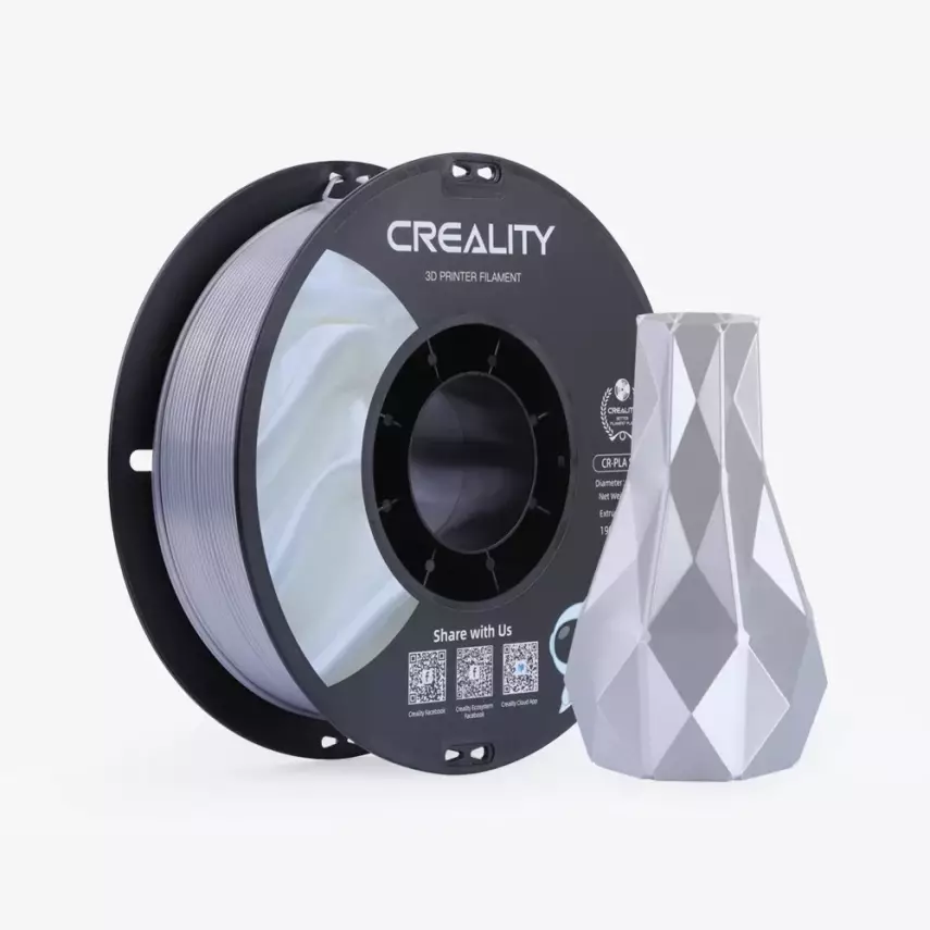 Creality CR-Silk Filament Gümüş - 1