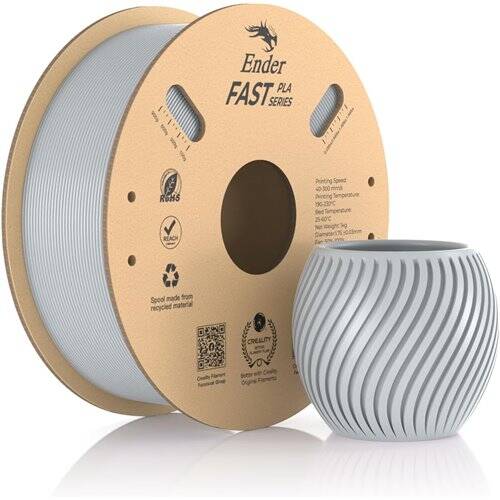 Creality Ender Fast PLA Filament Gümüş 1.75mm 1Kg - 1