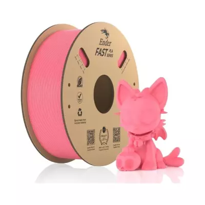 Creality Ender Fast PLA Pembe Filament 1.75mm 1Kg - 1