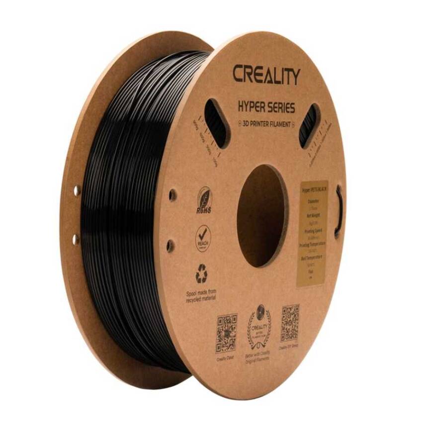 Creality Hyper PETG Siyah Filament 1.75mm 1Kg - 1